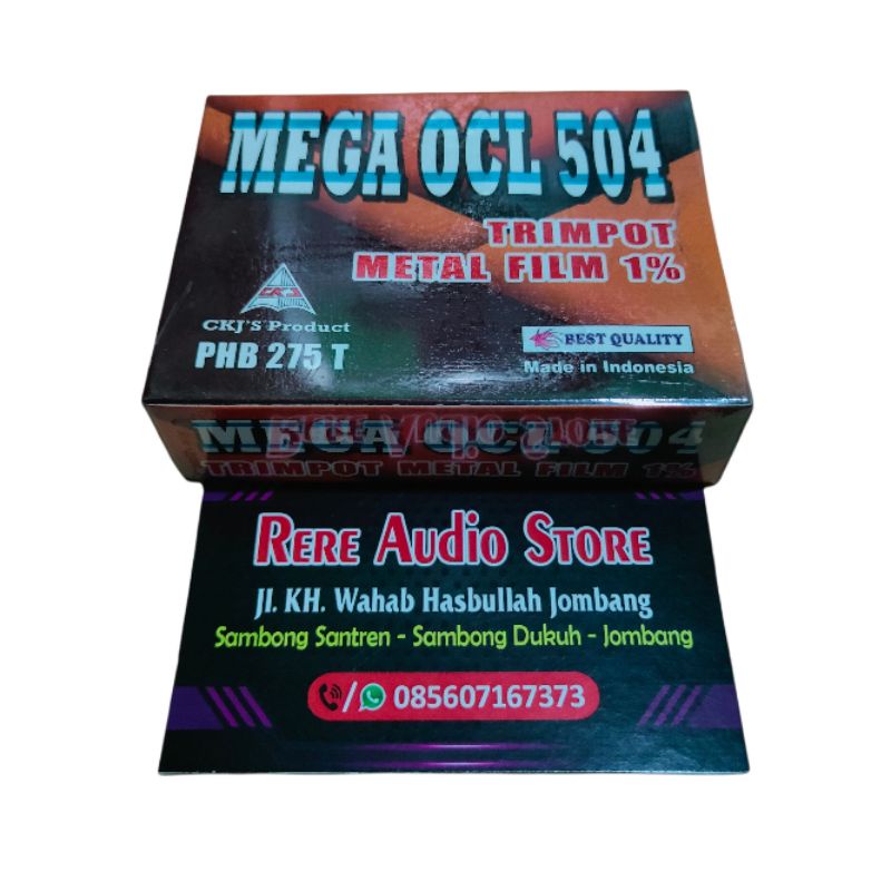 Driver MEGA OCL 504 PHB 275 T Produk By CKJ