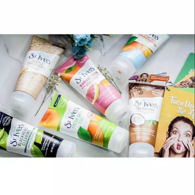 St. Ives Blemish Control Apricot Scrub 170 gram / St Ives Face Scrub / St Ives Srub (NEW)