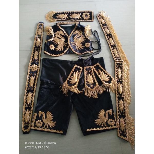 Set kostum tari remo