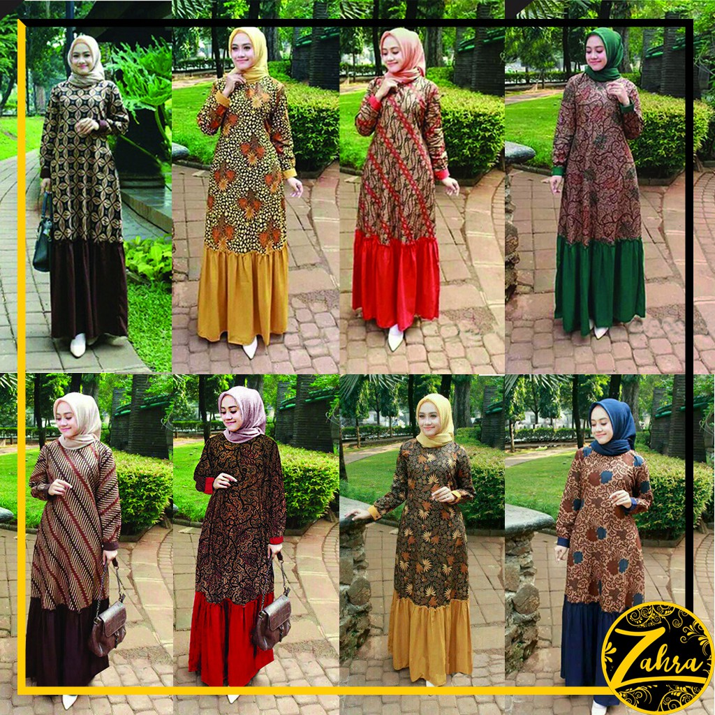 TERMURAH ORI BUSUI GAMIS  BATIK  REMPEL  MANGGAR PADI 