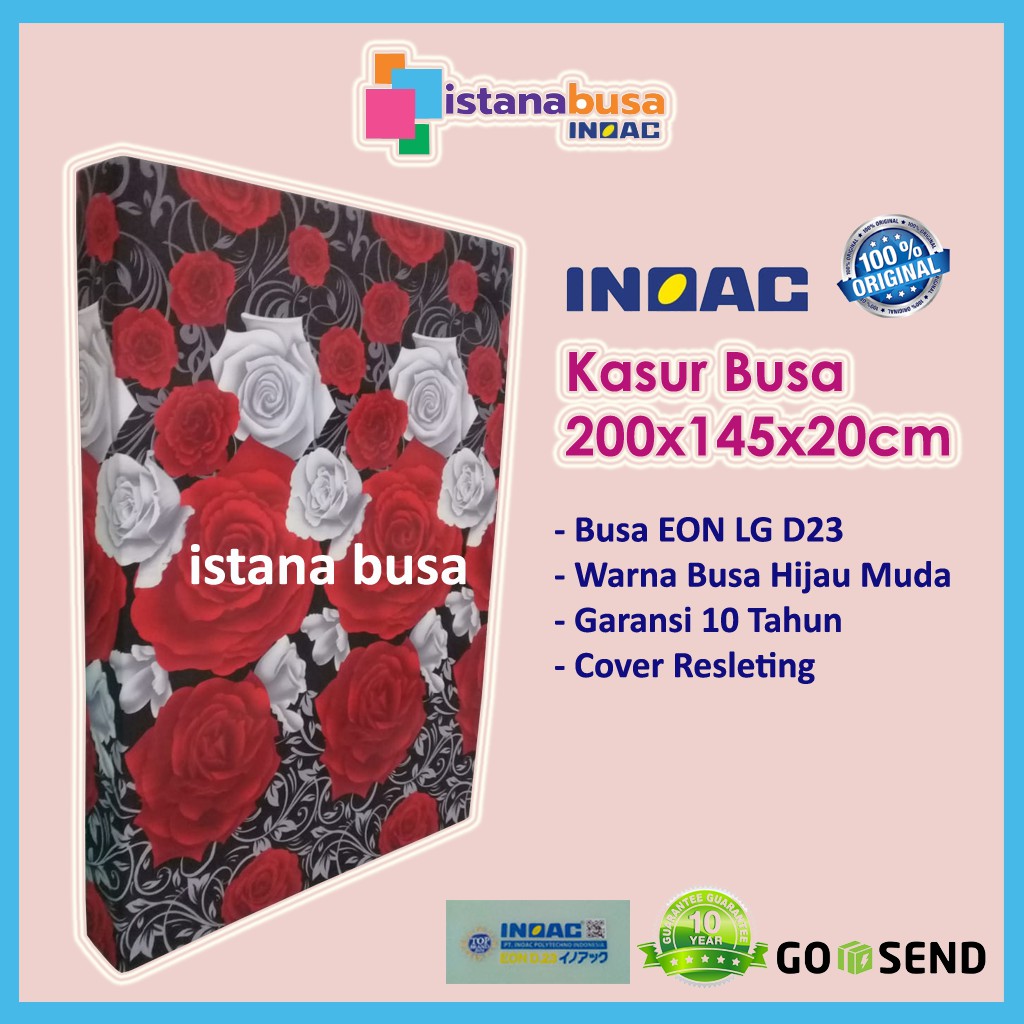 Kasur Busa Matras Inoac No 3 Ukuran 200x145x20 Cm Garansi 10 Tahun Istana Busa Shopee Indonesia