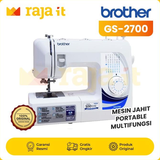 ] BROTHER Mesin Jahit GS2700 GS 2700 Portable Multifungsi