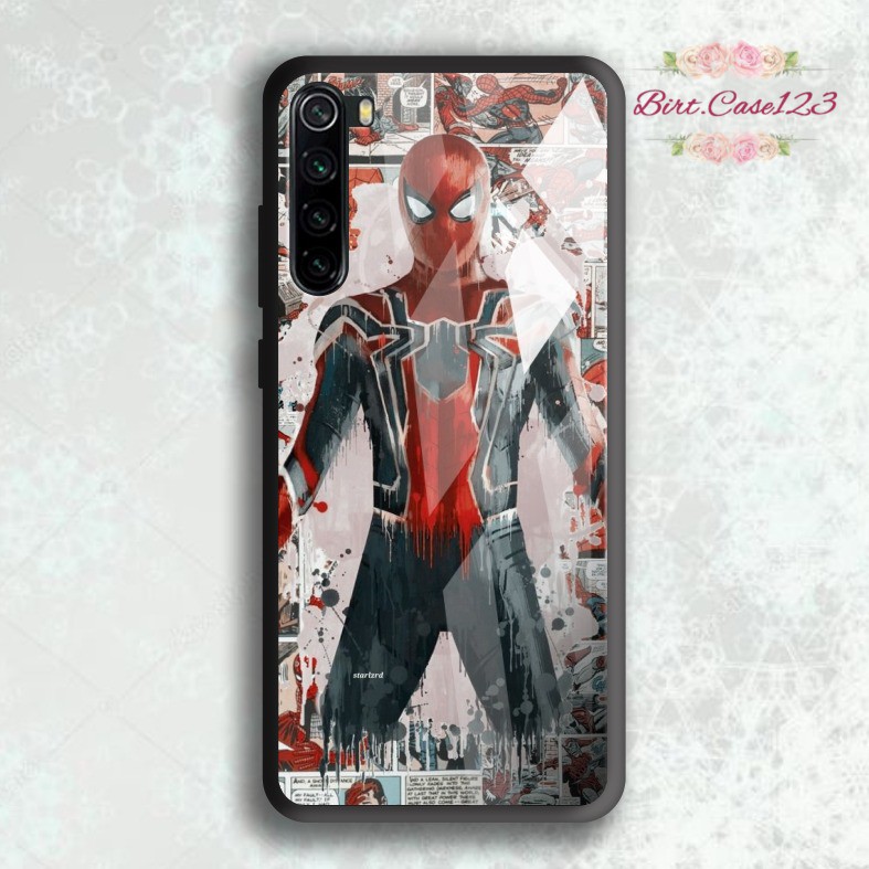 BC Case casing softcase silikon Gambar SPIDERMAN back case glass samsung j2prime j3 j5 a01 a51 etc