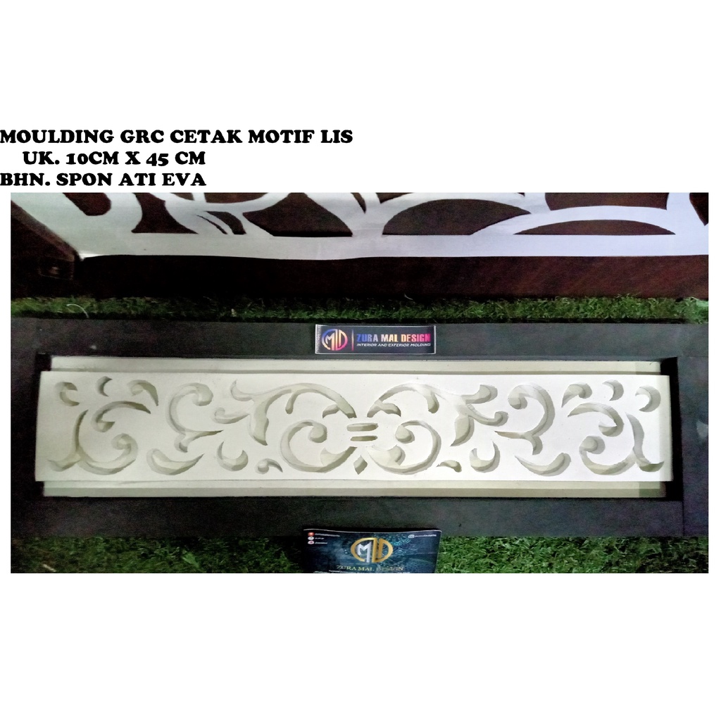 cetakan grc panel  lis dinding