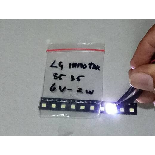 pcs LED TV   LAMPU LED SMD   Untuk BACKLIGHT TV LG LED 2 W 6 V 3535