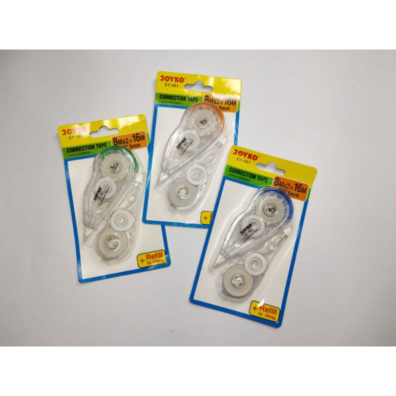 

CORRECT TAPE JOYKO CT561+REFIL ISI ULANG