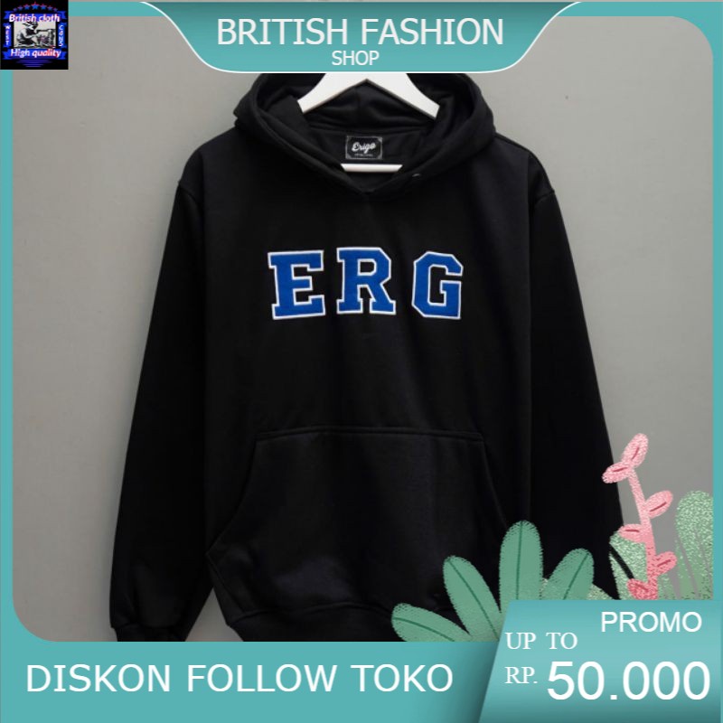 jaket erigo / sweater erigo / crewneck erigo murah / sweater hoodie pria / jaket terlaris