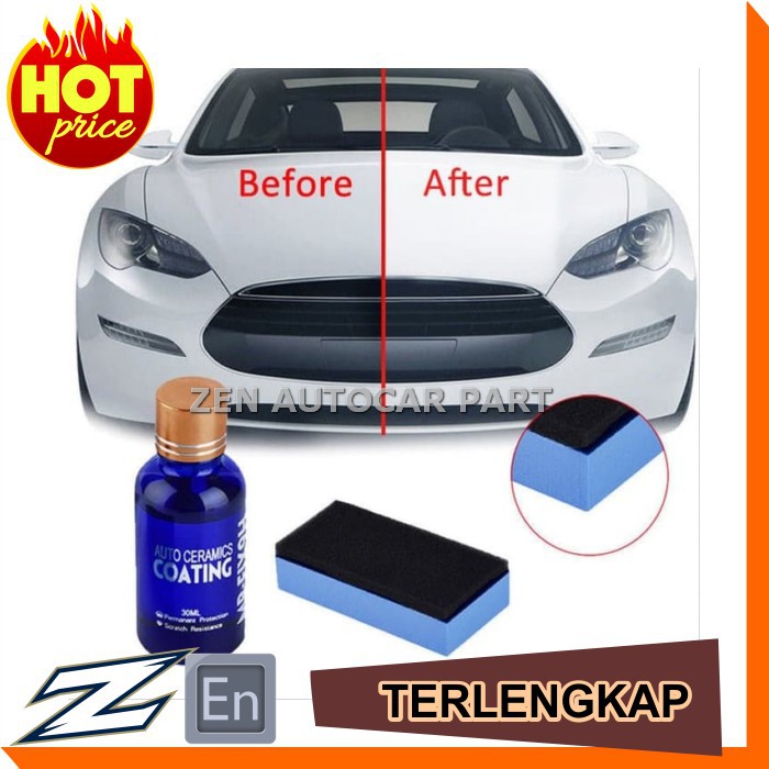 CAIRAN POLES MOBIL COATING CERAMIC 9H PELINDUNG CAT