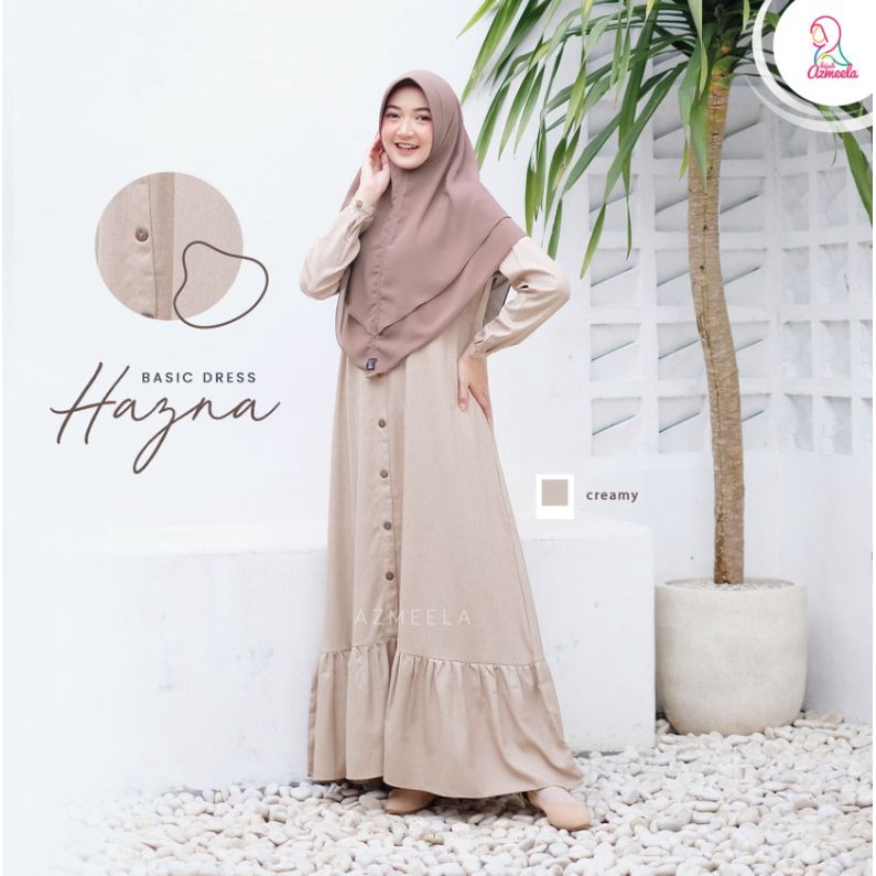 AZMEELA HASNA DRESS | HASNA DRESS BY AZMEELA | GAMIS AZMEELA