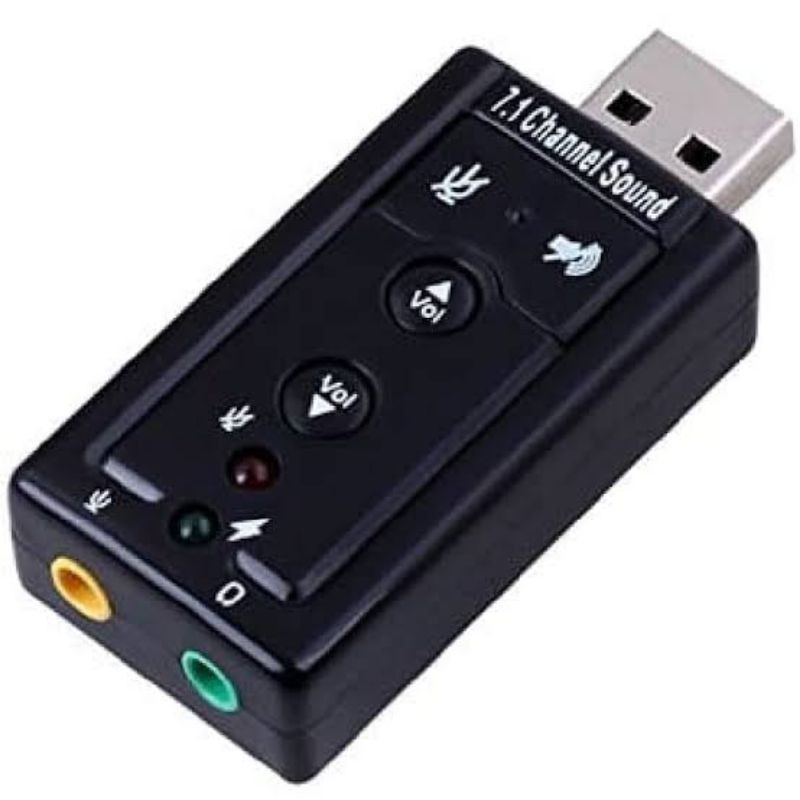 USB SOUNDCARD EXTERNAL ADAPTER