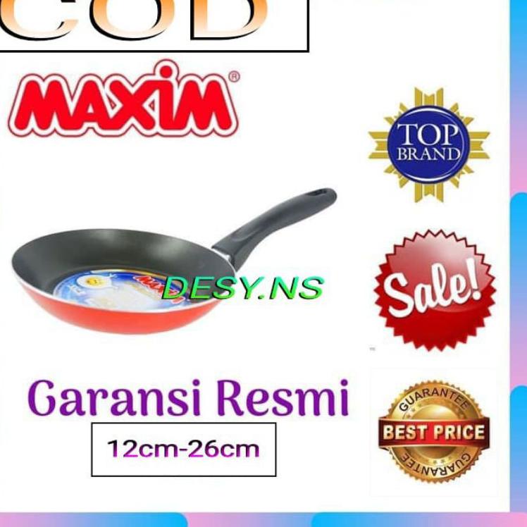 TEFLON MAXIM VALENTINO 12-26CM/FRYPAN MAXIM VALENTINO 12-26 CM/TEFLON VALENTINO/TEFLON PENGGORENGAN