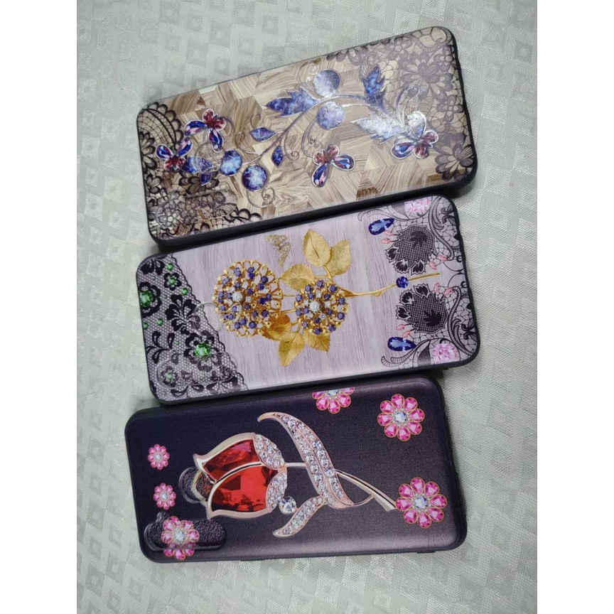 CASE KARAKTER BATIK BUNGA REDMI 7 REDMI 7A