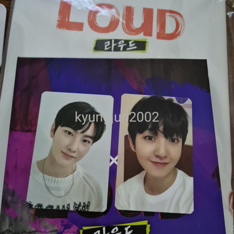 ALBUM LOUD JYP X PSY (BOYS BELOUD) / PC DONGHYEON / TAEHOON .   WTT /  WTS