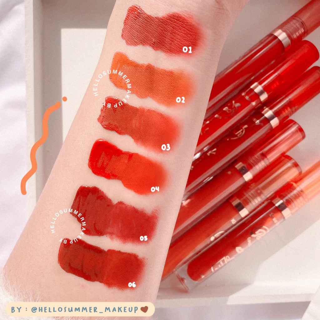 KBEAUTY - Just Peachy Matte Lipstick / Matte Lipgloss