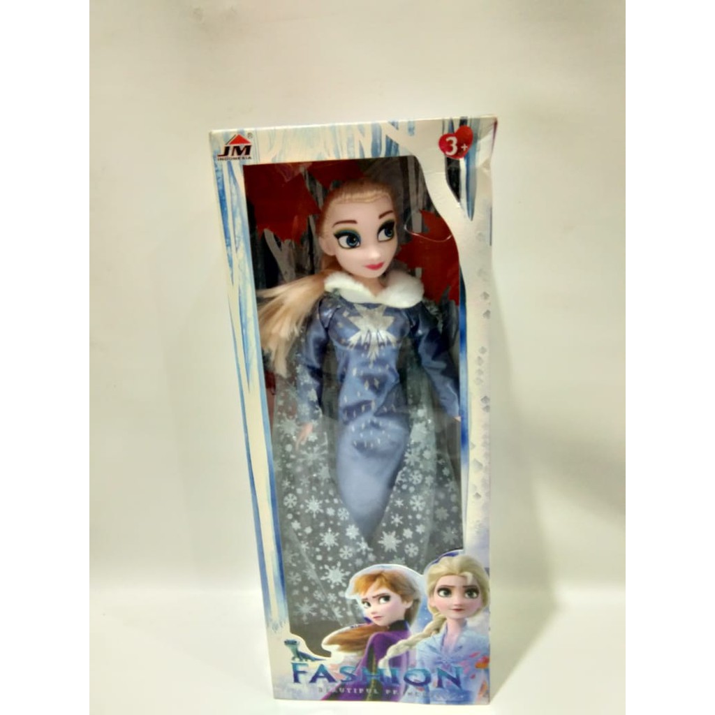 Mainan anak boneka freeze 2pcs - boneka elsa dan anna  - FR2