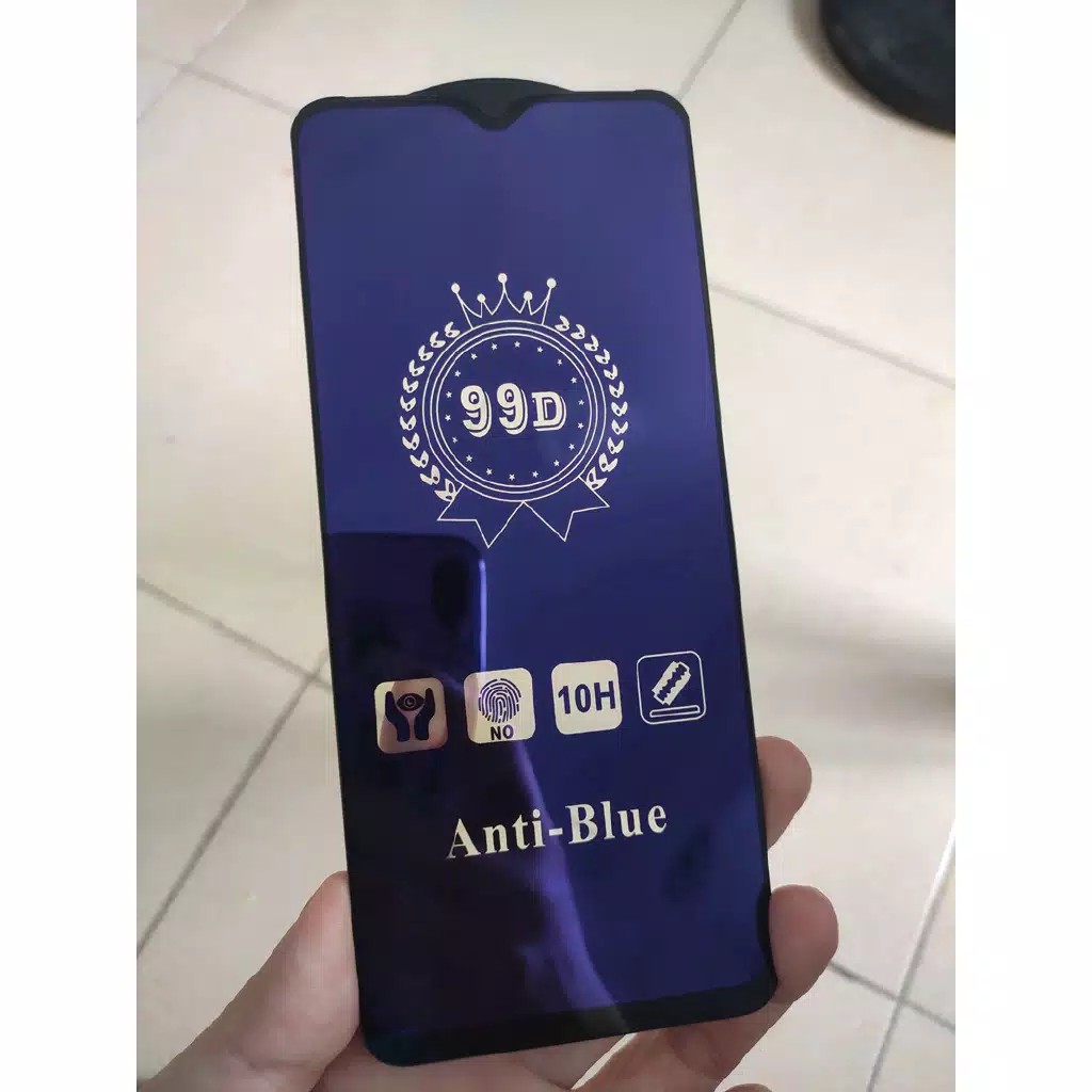 TEMPERED GLASS BLUE  POCO X3 GT/POCO M3/M3 PRO/POCO X3 ANTI BLUE/RADIASI FULL COVER HIGH QUALITY