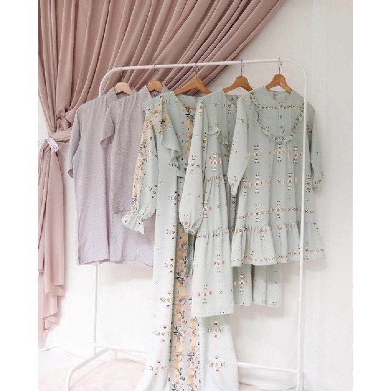 pesanan vanilla hijab mama dan anak dan tas