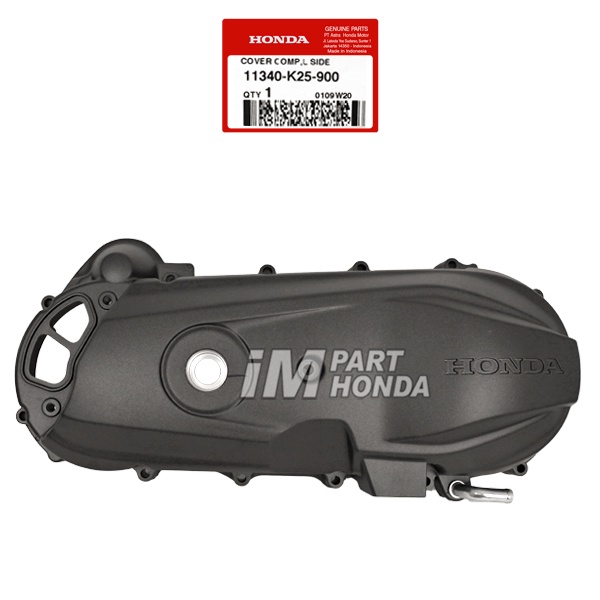 11340-K25-900 Cover L Bak Tutup CVT Beat Spacy Vario 110 Fi 2012 - 2014 Stater Berisik JKT