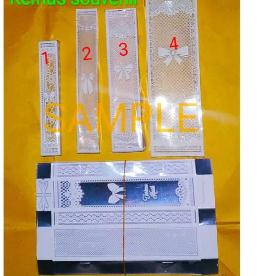 

SEGERA DAPATKAN> Mika motif(1) Uk.15x2,5x1,5 {isi 100lembar} BEST SELLER!!!