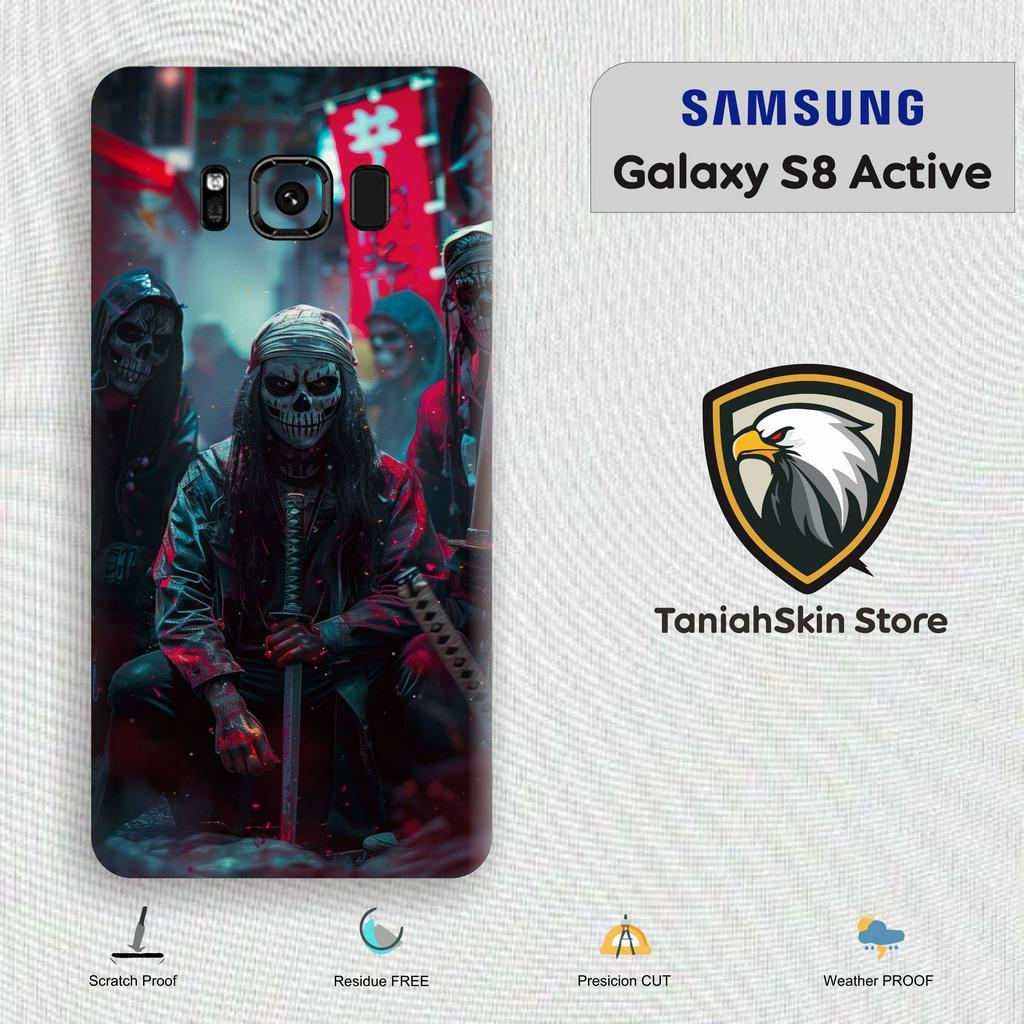 *Buy1Get1* Samsung Galaxy S8 Active Garskin Custom Stiker Bisa COD ( Case Not Included )