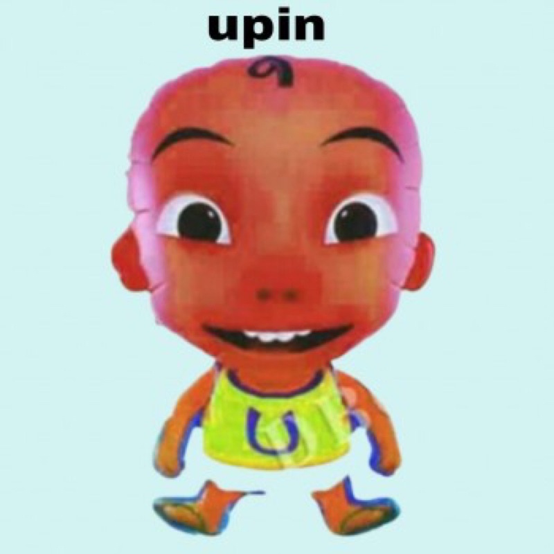 (ECERAN 1paket=10pc) UPIN (BALON GAS/FOIL/TERBANG/KARAKTER)
