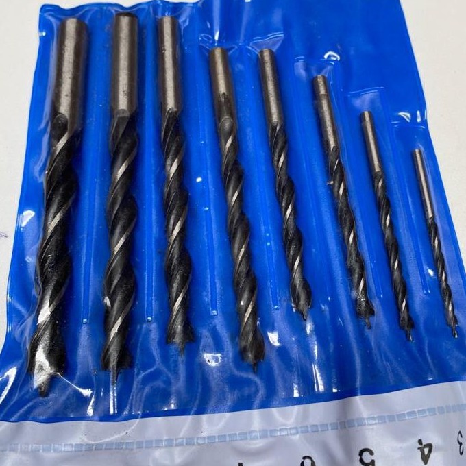 Mata Bor Kayu TEROMPET Set 8 Pcs - Wood Drill Bit Set 8Pcs TRUMPET 3mm 4mm 5mm 6mm 7mm 8mm 9mm 10mm