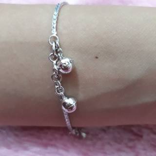  GELANG  TANGAN ITALY  VARIASI PERAK 925 LAPIS EMAS PUTIH 