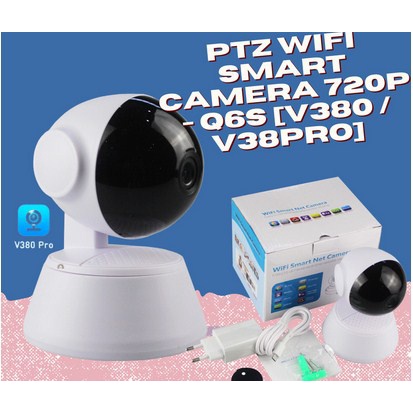 PTZ Wifi Smart Camera 720P - Q6S [V380 / V38PRO]