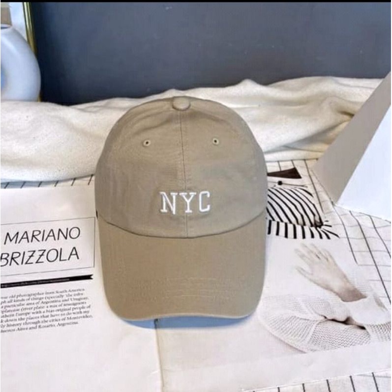 Topi Baseball Bordir NYC High Quality