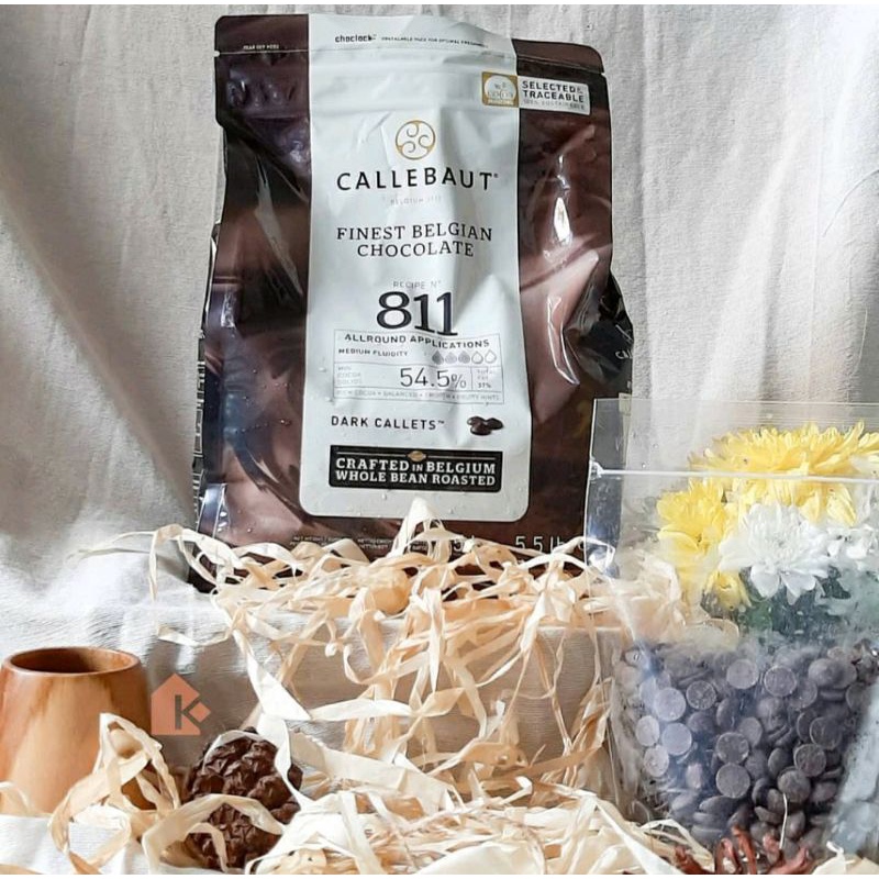 

Callebaut 811 Dark Chocolate 54.5% 250 gr