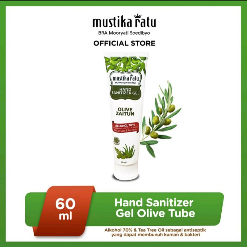 Hand Sanitizer Gel Mustika Ratu 60 mL