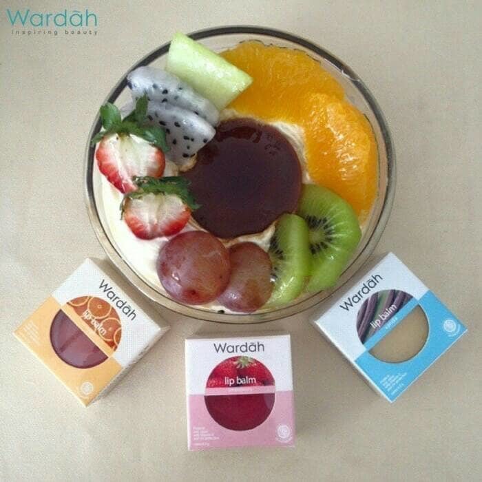 WARDAH LIP BALM BIBIR 3 WARNA WARDAH LI