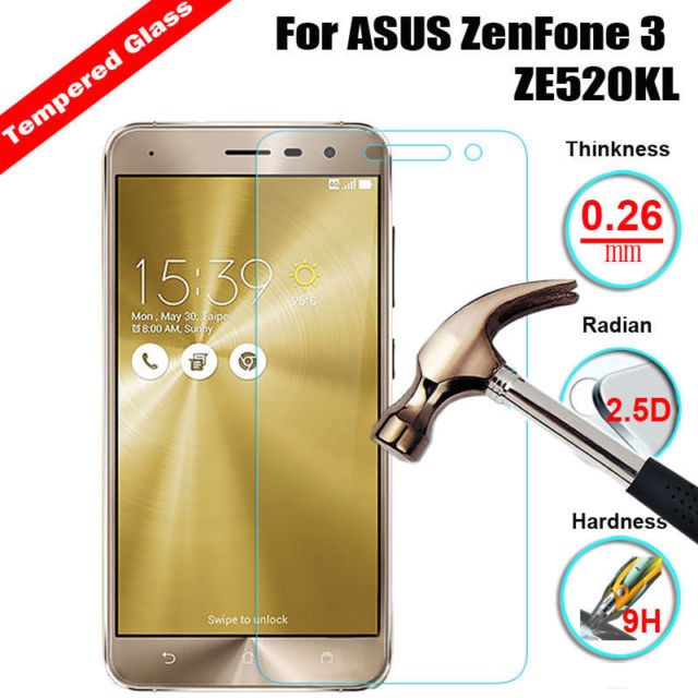 Asus Zenfone    3 ZE520KL/3 Max 5.2 ZC520TL/3 Max ZC553KL Tempered Glass