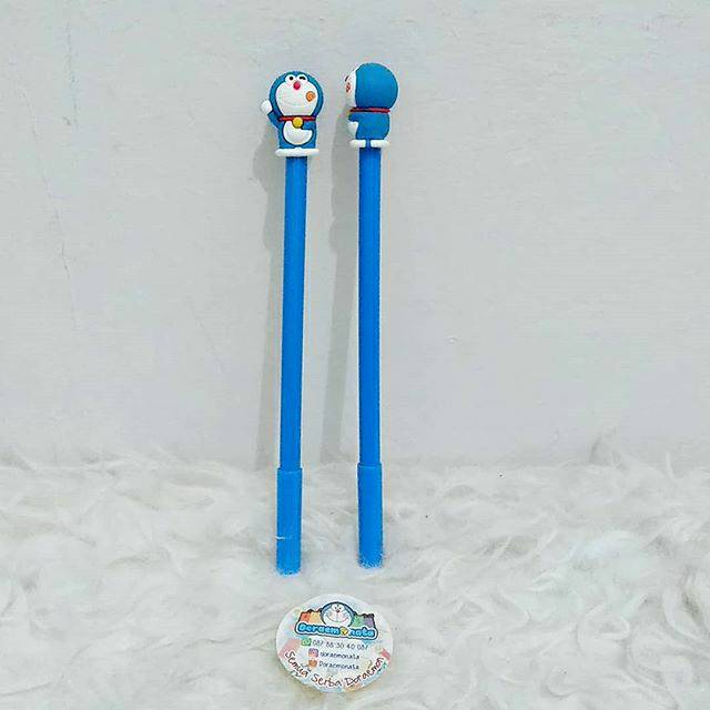 

Pulpen gel doraemon dapat 2 pcs