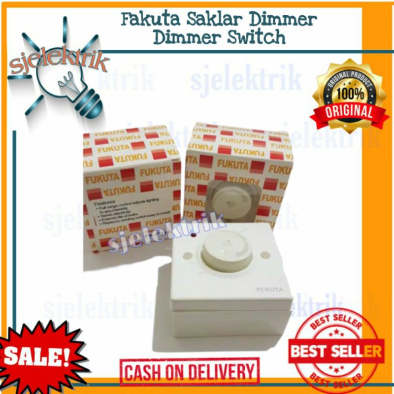Saklar Dimmer / Dimmer Swicth FUKUTA