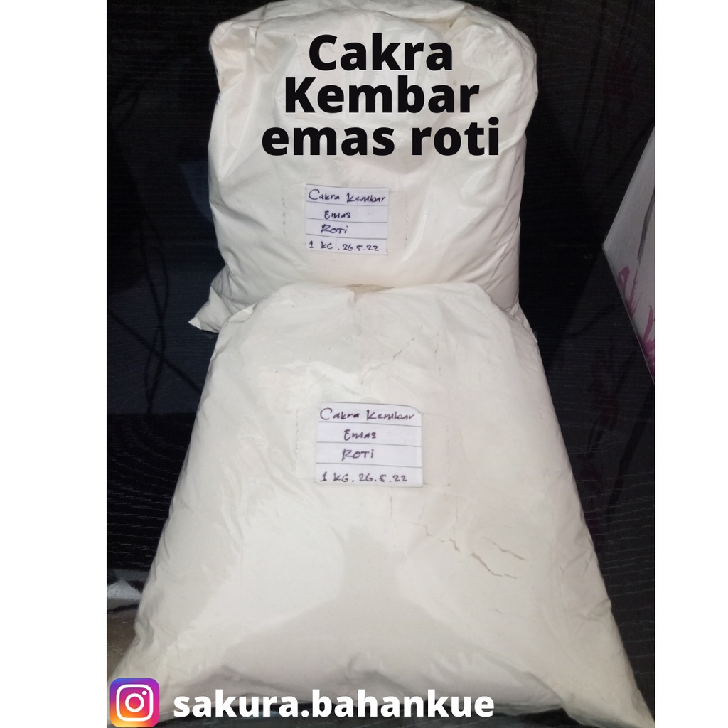 

cakra kembar emas ROTI 1kg / CKE