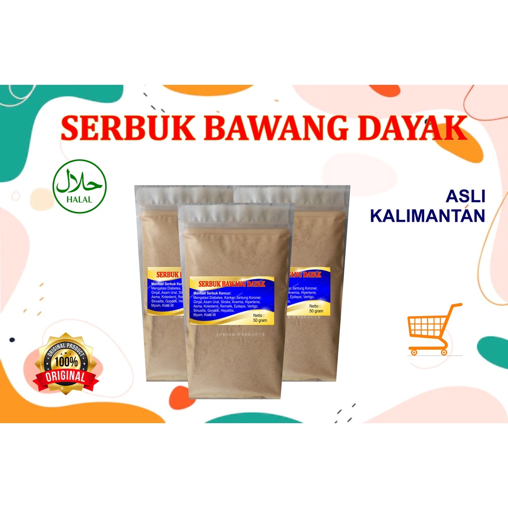 

SERBUK BAWANG DAYAK | BAWANG DAYAK BUBUK