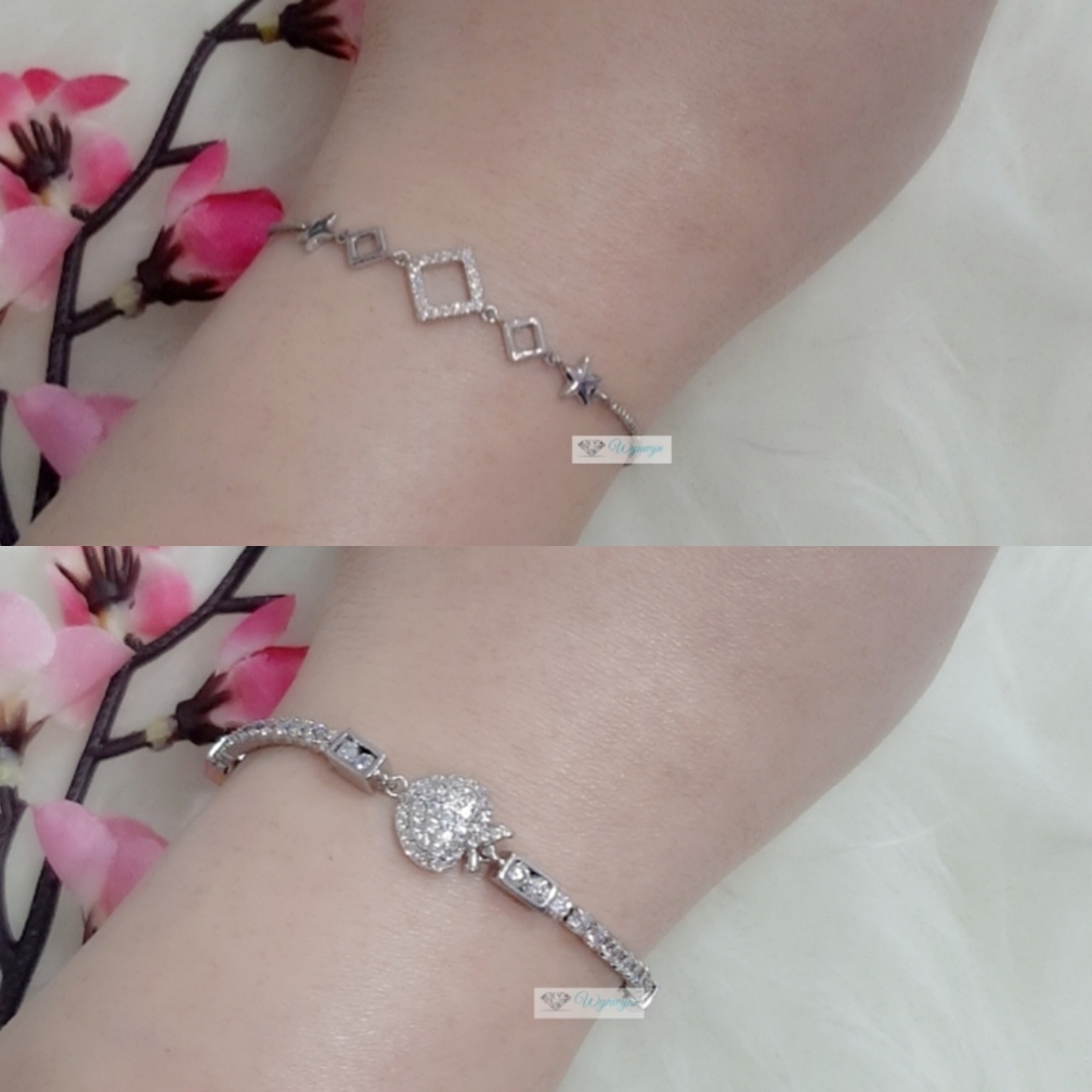 Gelang Serut Putih Xuping Mt Varian GTP225 GTP226