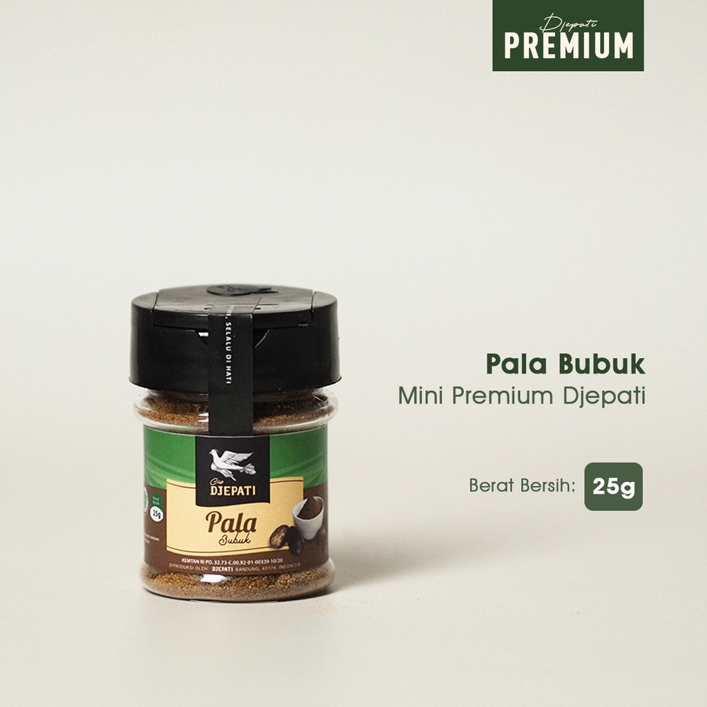 

Cap Djepati Pala Bubuk Botol Premium 25 Gr