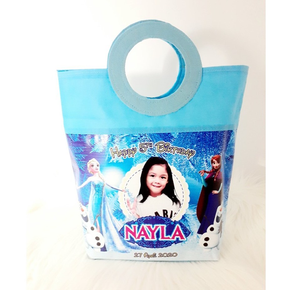 Tas Ulang Tahun Pegangan Bulat Custom-4