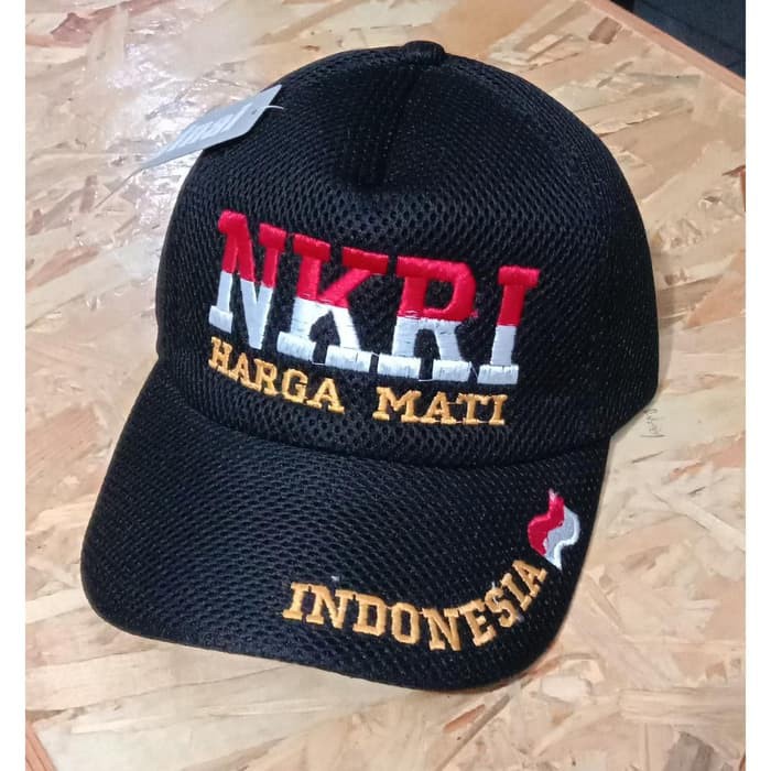 Topi Double Mess NKRI Harga Mati Topi Double Mess Padi Kapas / Topi Double Mess Security / Topi Jaring Jala