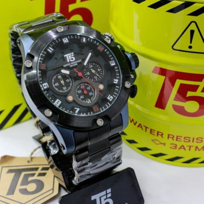 Jam Tangan Pria T5 H3760 T5 H 3760 original bergaransi free tin box