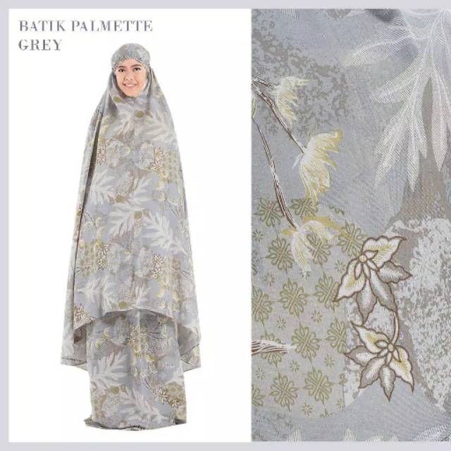 Mukenah batik palmette ori by Tazkia