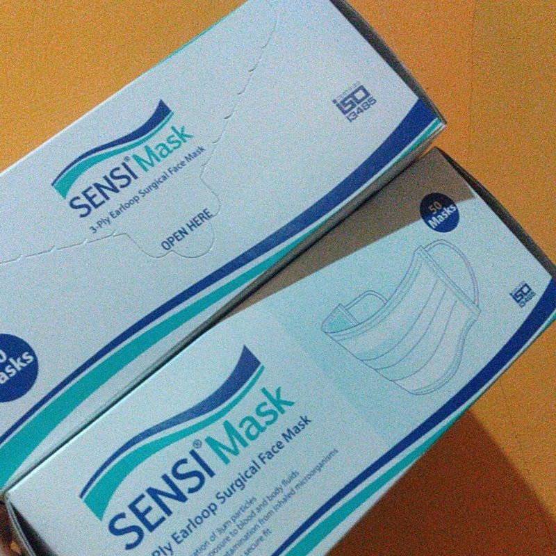 sensi masker 3 lapis termurah