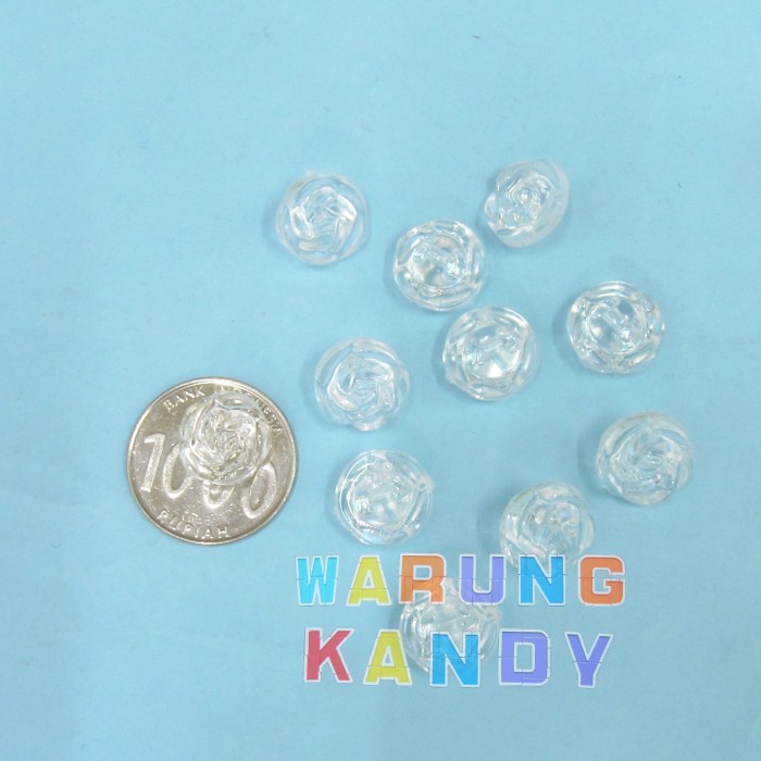 Kancing Jamur 5035 13mm Putih