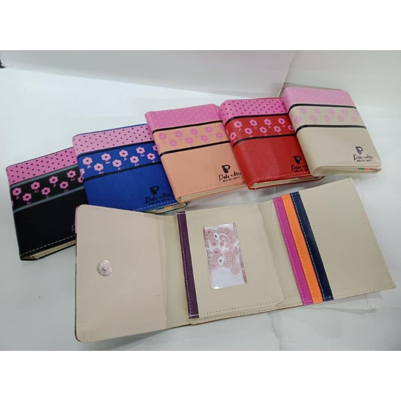 Dompet wanita lipat 3 kekinian murah