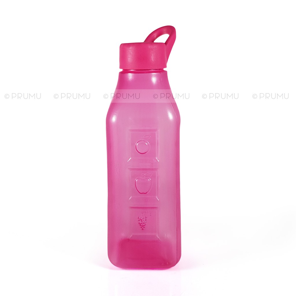 Grosir Evo Square Handle 500ml - Botol Minum Plastik - Botol Minum Anak - Souvenir Ulang Tahun Anak