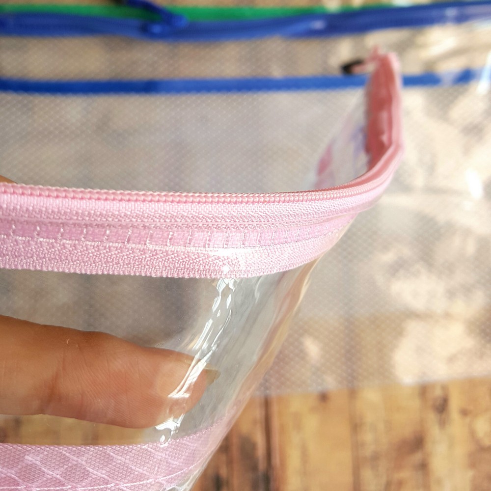 Trifelo Zipper Bag + Jaring A5 - Map Kantung - Map Plastik Resleting