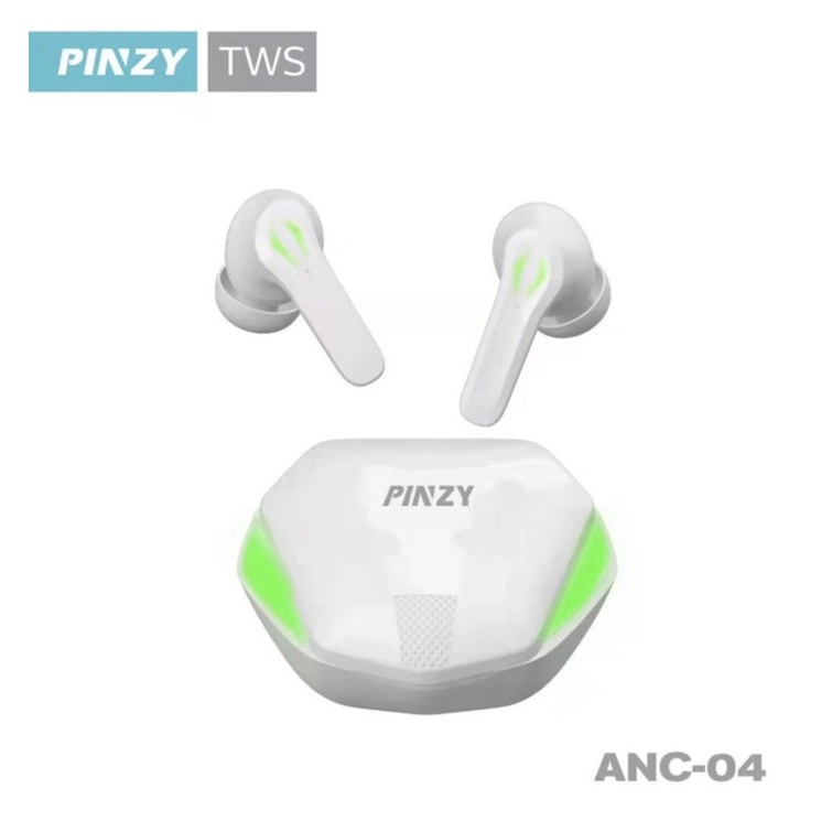 PINZY ANC-04 WIRELESS GAMING EARBUDS BT-V5.1 LED DISPLAY - Headset Bluetooth ANC-04