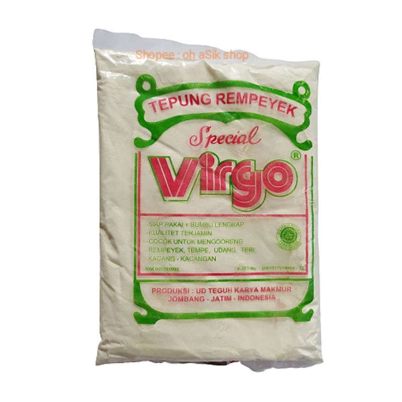 

Virgo tepung peyek spesial (50 gr)